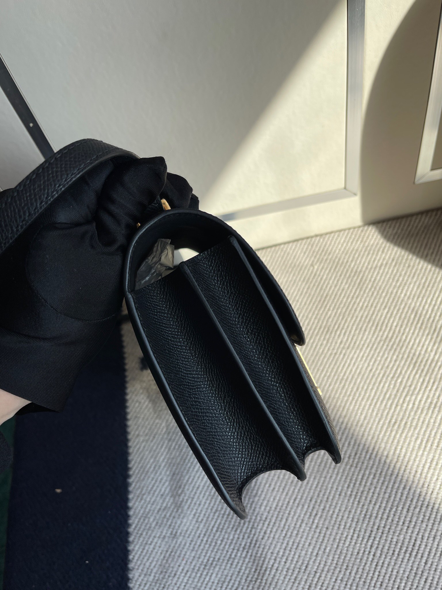 에르메스 콘스탄스18 블랙 금장 앱송